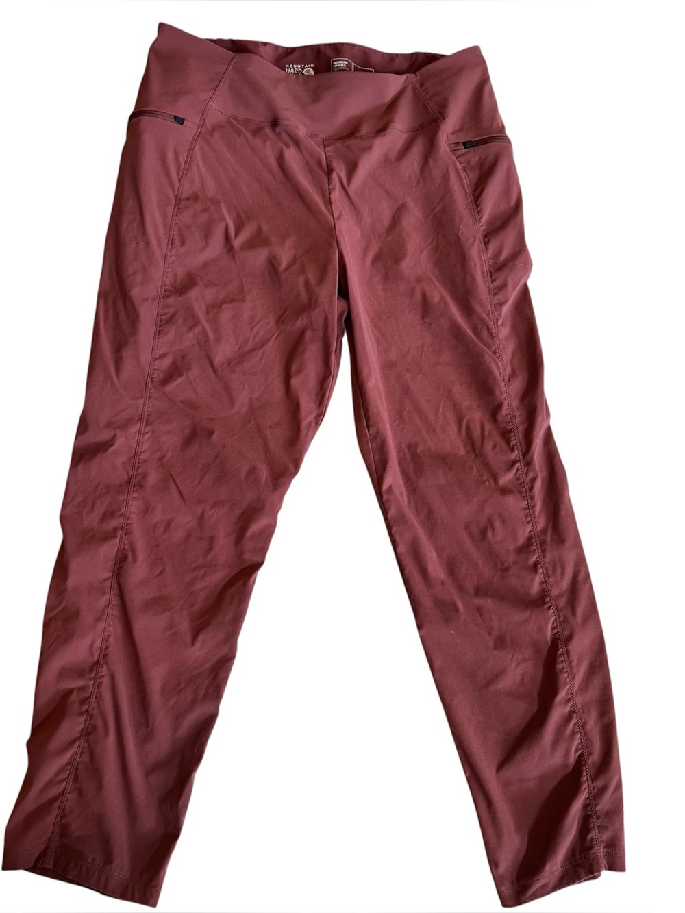 Mountain Hardwear Women's Dynama High Rise Ankle Pant Size XL Brown Hiking